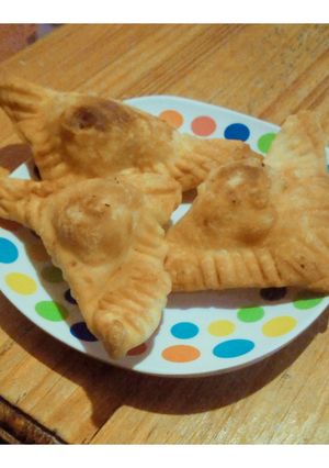 Una foto de Triangulitos caseros😋❤️