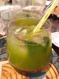 Limonada de pepino y menta