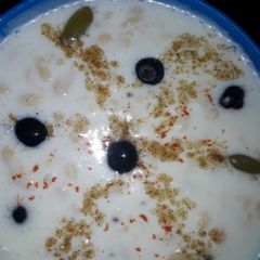 Boondi raita A picture of Boondi raita.