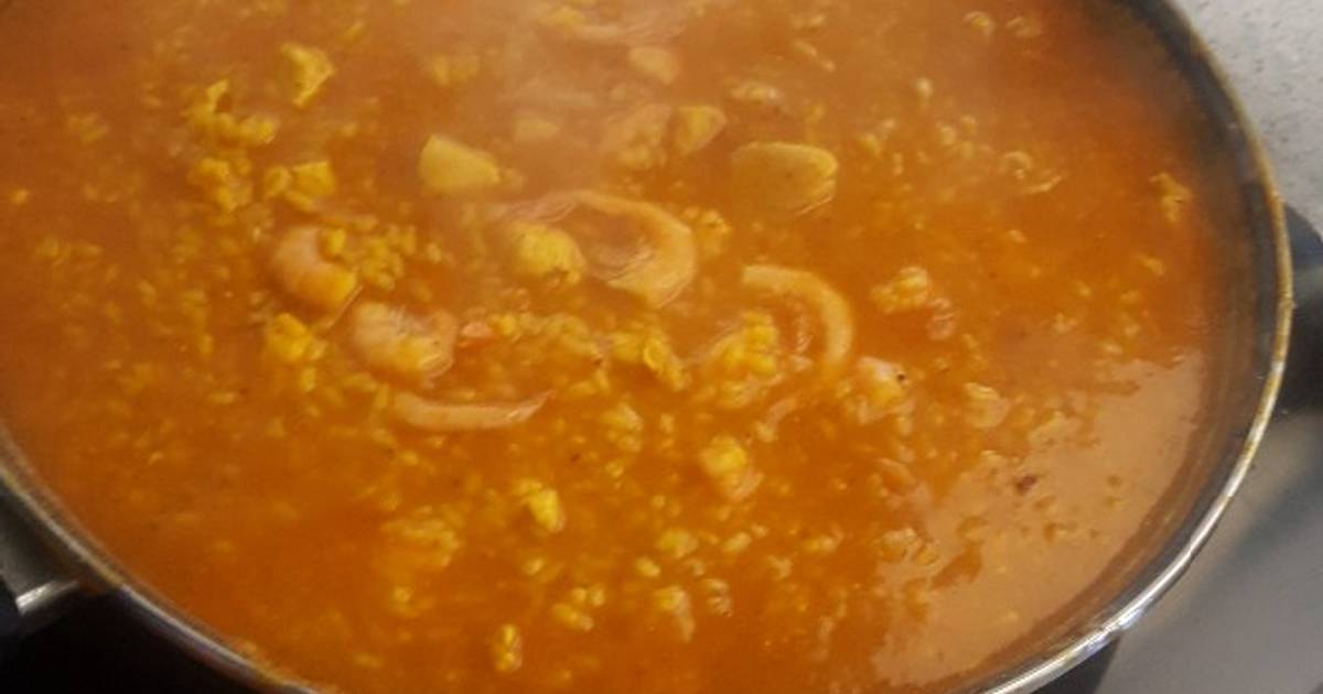 104 recetas muy ricas de paella con pollo y gambas compartidas por