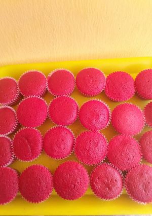A picture of Red velvet cake.