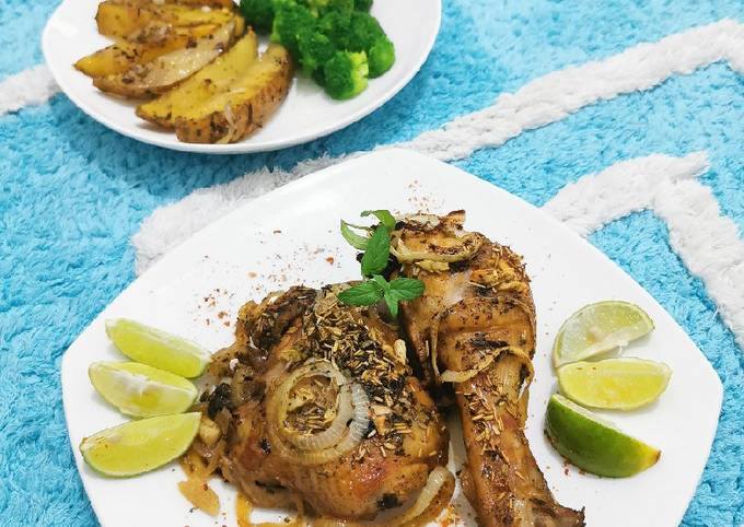Oven Roasted Chicken with Rosemary
