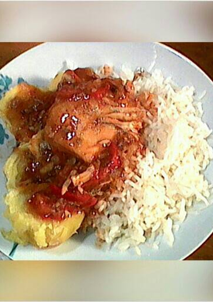 Una foto de Adobo de pollo