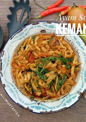 Foto resep Ayam Suwir Kemangi