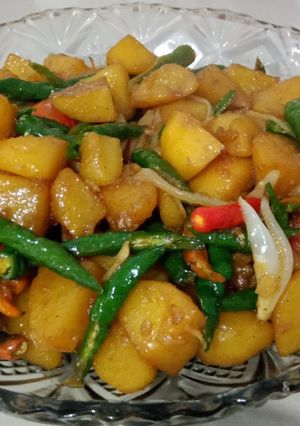 Foto resep Kentang kecap