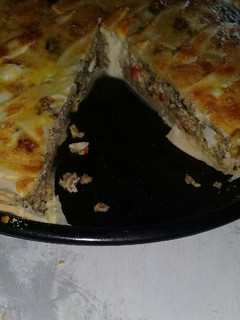 Una foto de Tarta de carne picada (relleno de empanada)