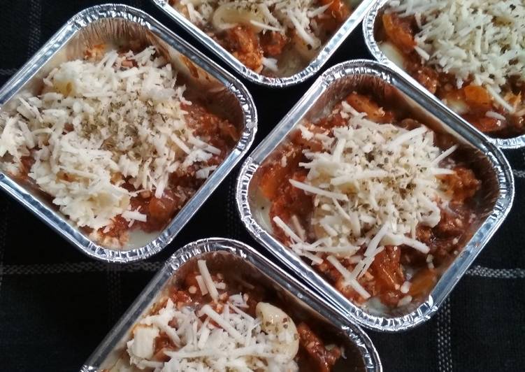 Langkah Mudah untuk Membuat Macaroni schotel kukus Anti Gagal