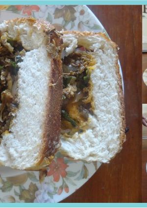 A picture of No Bake Stuffed Loaf.