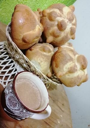 Una foto de Pan de muerto
