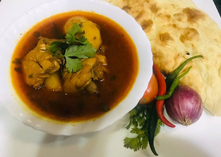 Step-by-Step Guide to Prepare Quick Chicken 🐓 aalo