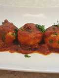 Polpette di branzino alla mediterranea