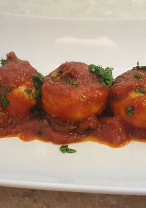 Foto di Polpette di branzino alla mediterranea