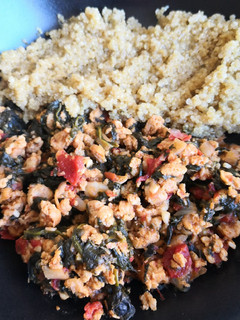 Una foto de Soja texturizada con quinoa