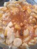 Mix fruit chaat (company bagh waly)