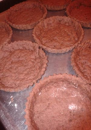 Una foto de Masa de chocolate para tarta