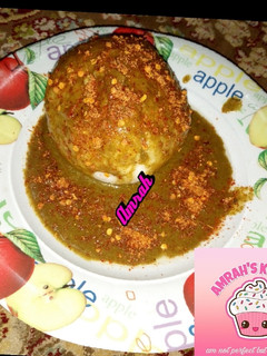 A picture of Tuwon masara da miyar kuka.