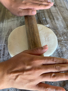 Una foto de Masa para pizza