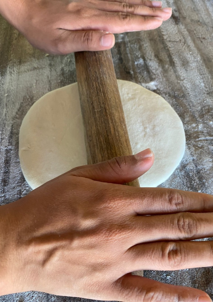 Una foto de Masa para pizza