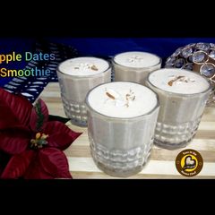 Apple Dates and Dry Fruits Smoothie A picture of Apple Dates and Dry Fruits Smoothie.