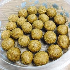 A picture of Methi Laddoo (Fenugreek Seeds Laddoo).