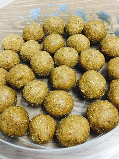 A picture of Methi Laddoo (Fenugreek Seeds Laddoo).