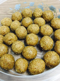 A picture of Methi Laddoo (Fenugreek Seeds Laddoo).