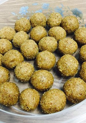 A picture of Methi Laddoo (Fenugreek Seeds Laddoo).