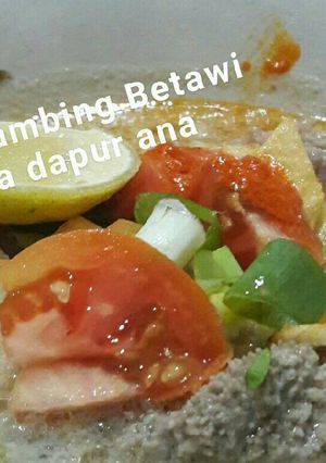 Foto resep Sop kambing betawi #kitaberbagi