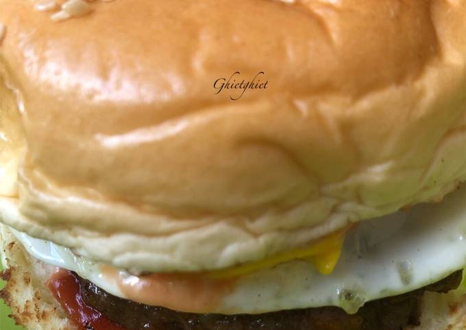 Resep: Patty burger Sederhana Dan Enak
