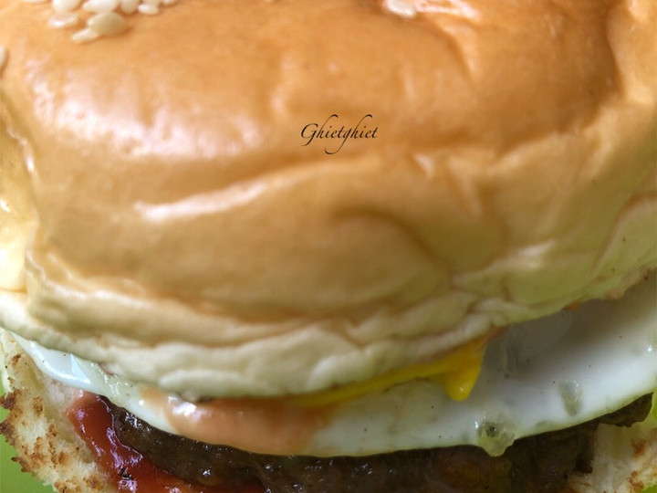 Resep: Patty burger Sederhana Dan Enak