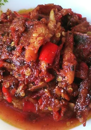 Foto resep Sambal klotok pedho