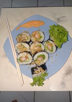 Foto resep Sushi nasi simpel