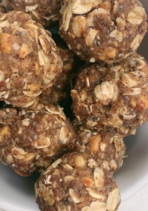 A picture of Banana protein bites.