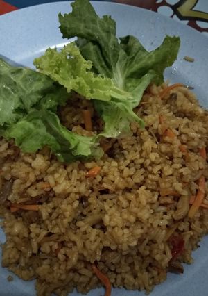 Foto resep Nasi goreng ayam suwir