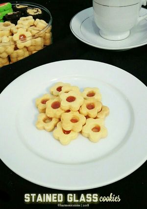 Foto resep Stained glass cookies