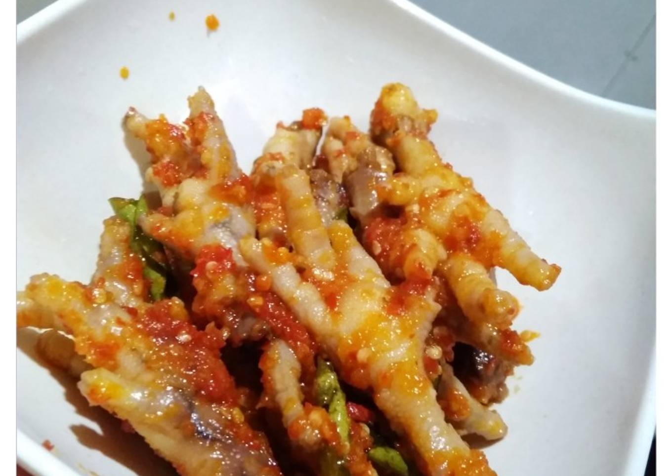 Ceker Ayam Pedas