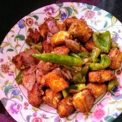 A picture of Paneer Chilli.
