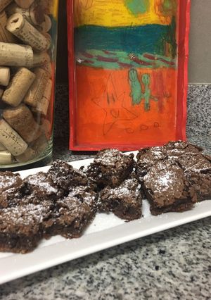Una foto de Brownie amelcochado