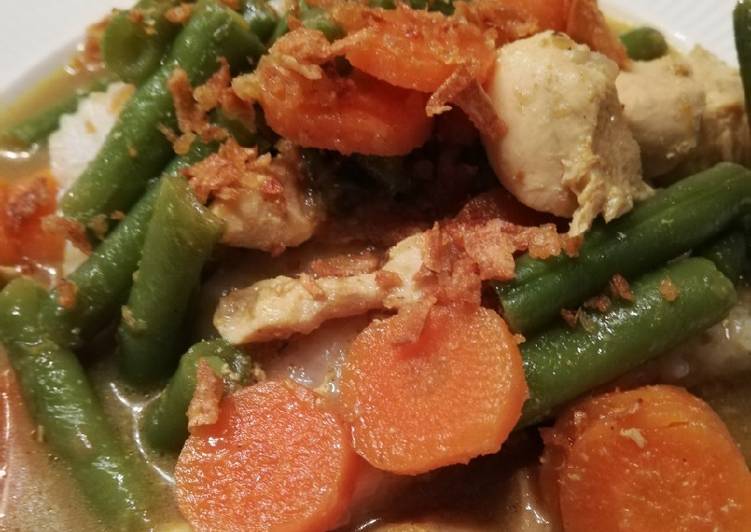 Resep Kare ayam bumbu Bamboe dengan susu kedelai | Cara Buat Kare ayam bumbu Bamboe dengan susu kedelai Yang Lezat Sekali