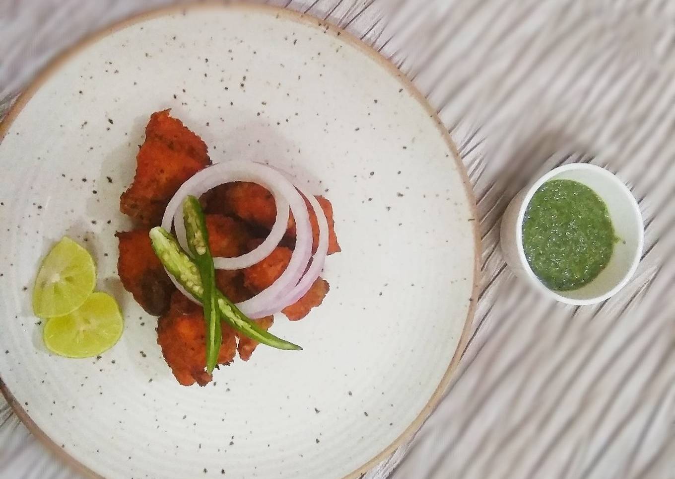 Amritsari fish Tikka