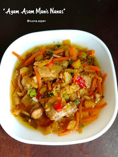 Foto resep Ayam Asam Manis Nanas