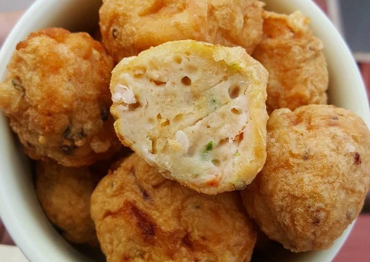 Resep masakan Bakso ayam udang | Cara Membuat Bakso ayam udang Yang Paling Enak