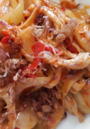 Foto resep Tumis Jamur Tiram Pedas
