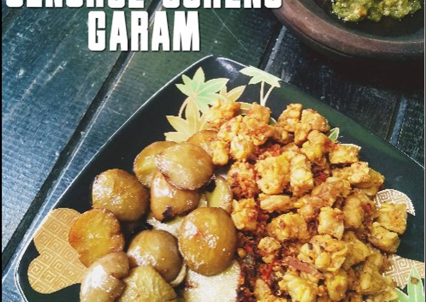 Jengkol goreng garam