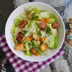 A picture of Caesar Salad.