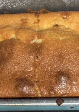 Una foto de Budín de vainilla con chip de chocolate