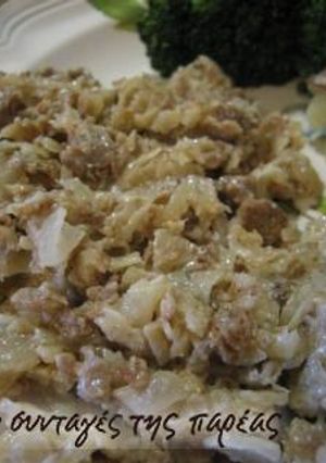 Φωτογραφία της συνταγής Πατάτες hash brown με “λουκάνικο”