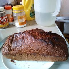 Orange pumpkin bread A picture of Orange pumpkin bread.