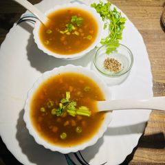 A picture of Sour and Hot Soup.