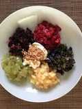 Yogurt griego con frutas